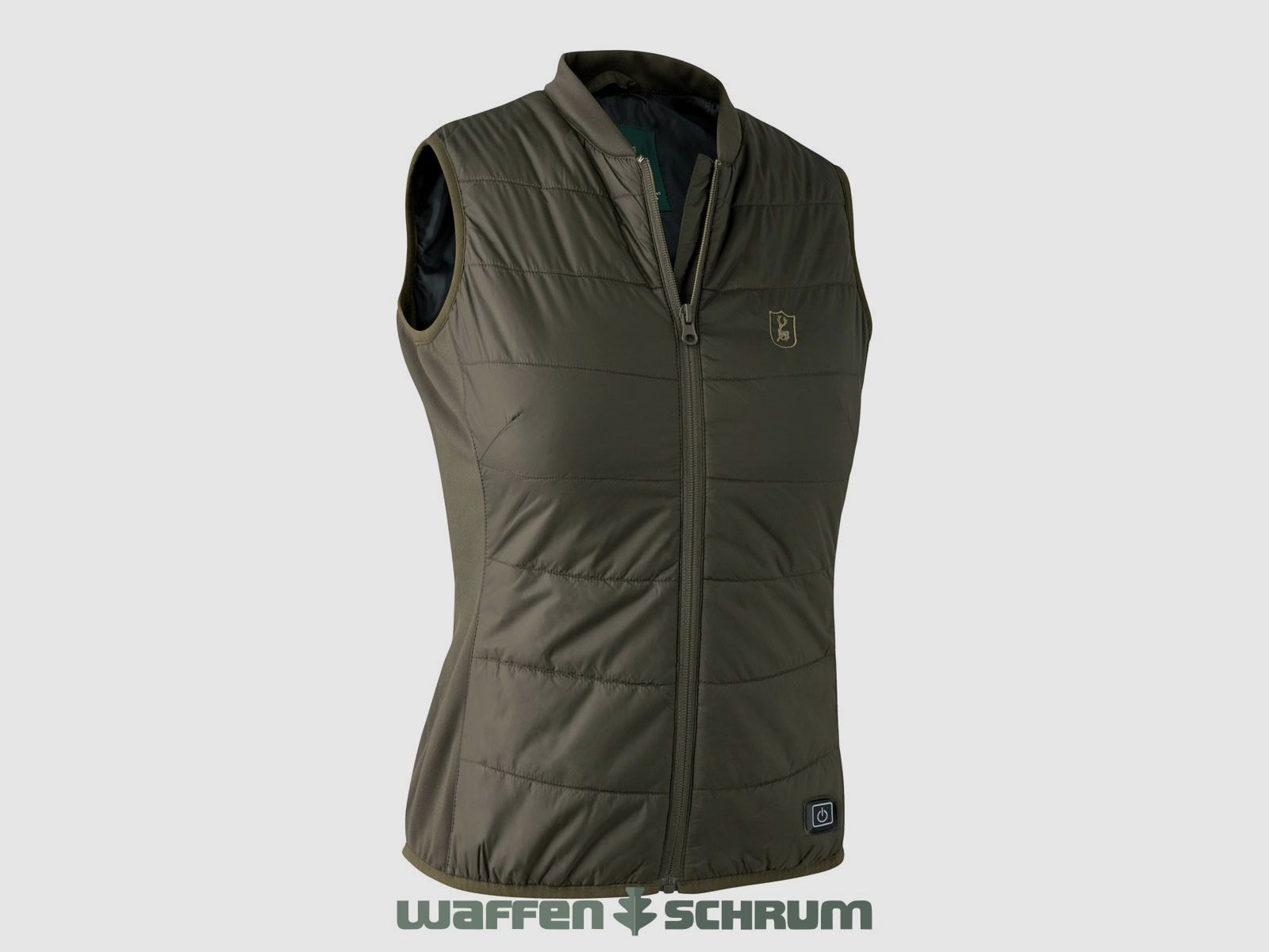Gilet chauffant Deerhunter Femme Vert foncé