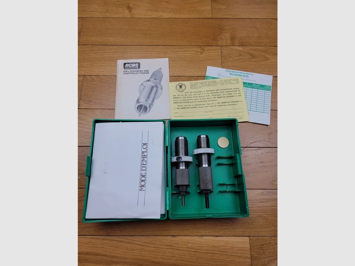 Sehr gutes Set von zwei Werkzeugen RCBS – Kaliber 6mm Remington oder 244 Rem (ist dasselbe!) – Jagd / Bench – TBE+, Bild 3 von 4