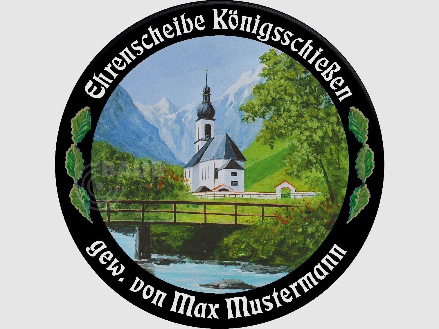 Schützenscheibe ECO-LINE Motiv 009, Bild 1 von 5