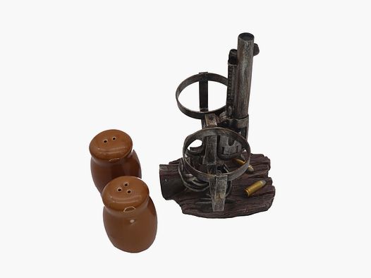 Zout- en peperstrooier revolver