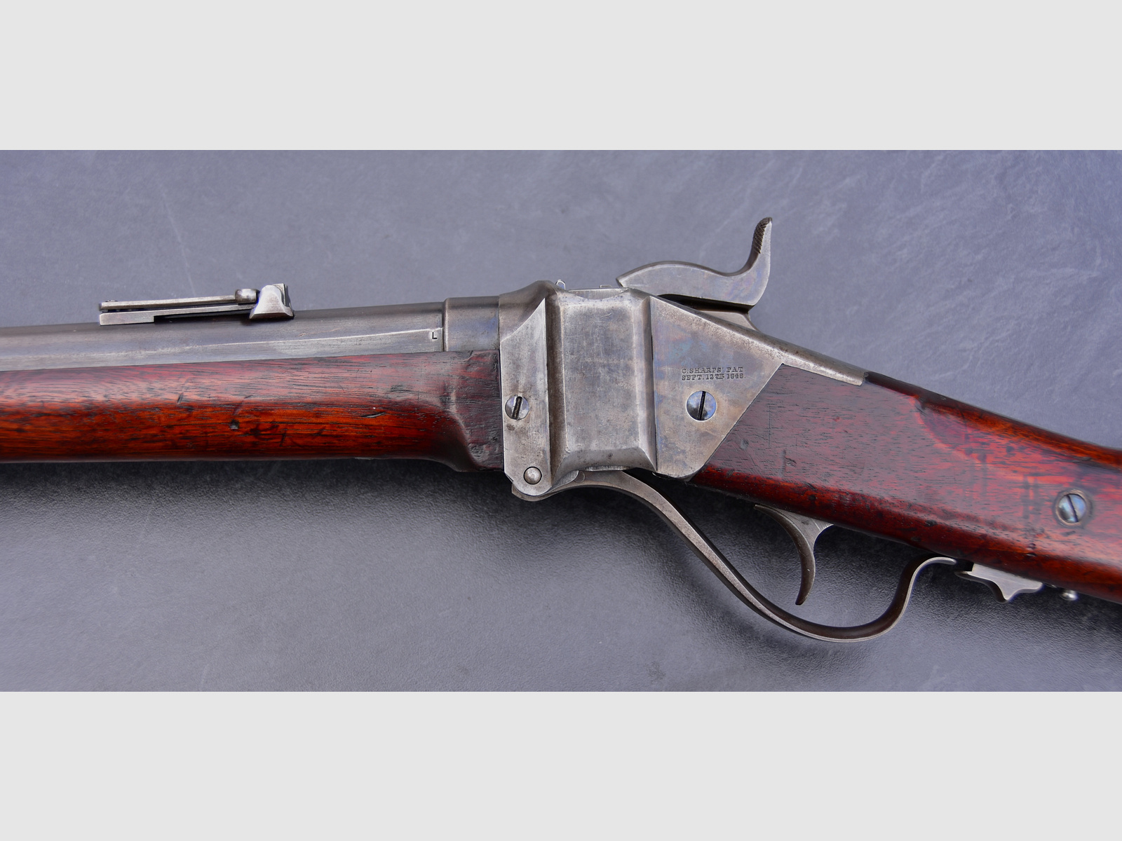 Extremely Rare:  Original Sharps Military Rifle Modell 1874 im Kaliber 50. 