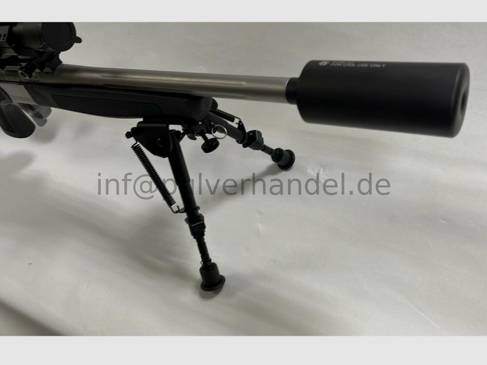 BA 13TD Bergara Acero Inoxidable 16,5" Llave de mano, Culata de agujero, Protección derecha/izquierda .308Win