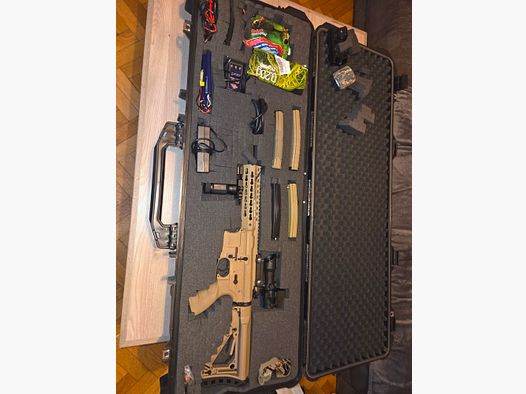 G&G Raider CM16 SRL DST en couleur désert