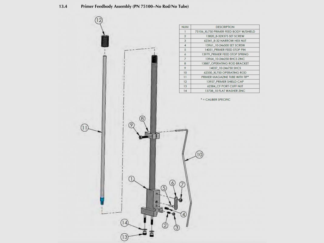62330 - XL750 Zündstangenbetätigung