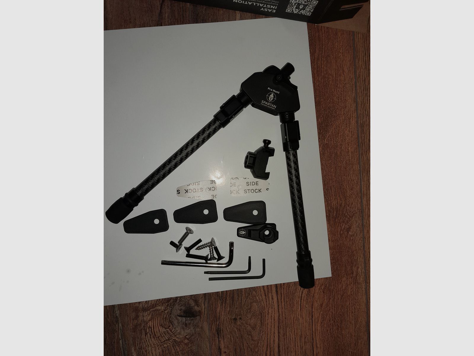 SPARTAN "JAVELIN PRO HUNT TAC" BIPOD LUNGO