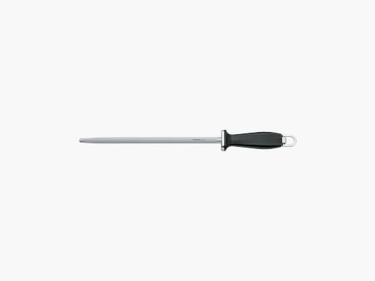 Due Cigni - round chrome sharpening steel with stainless steel inserts