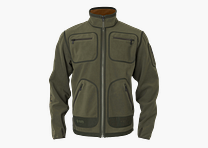 Härkila Kamko Giacca in Fleece Verde / Marrone