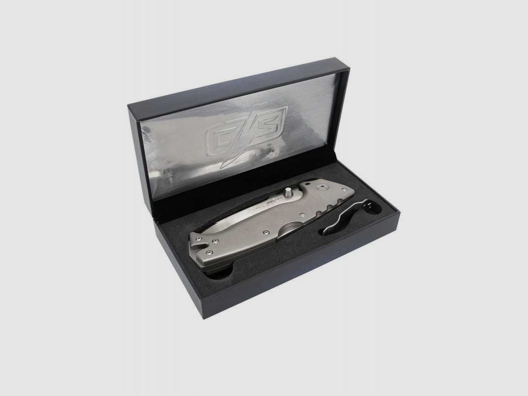 Cold Steel AD-10 Demko Titanium Limited Edition Bead Blast Taschenmesser