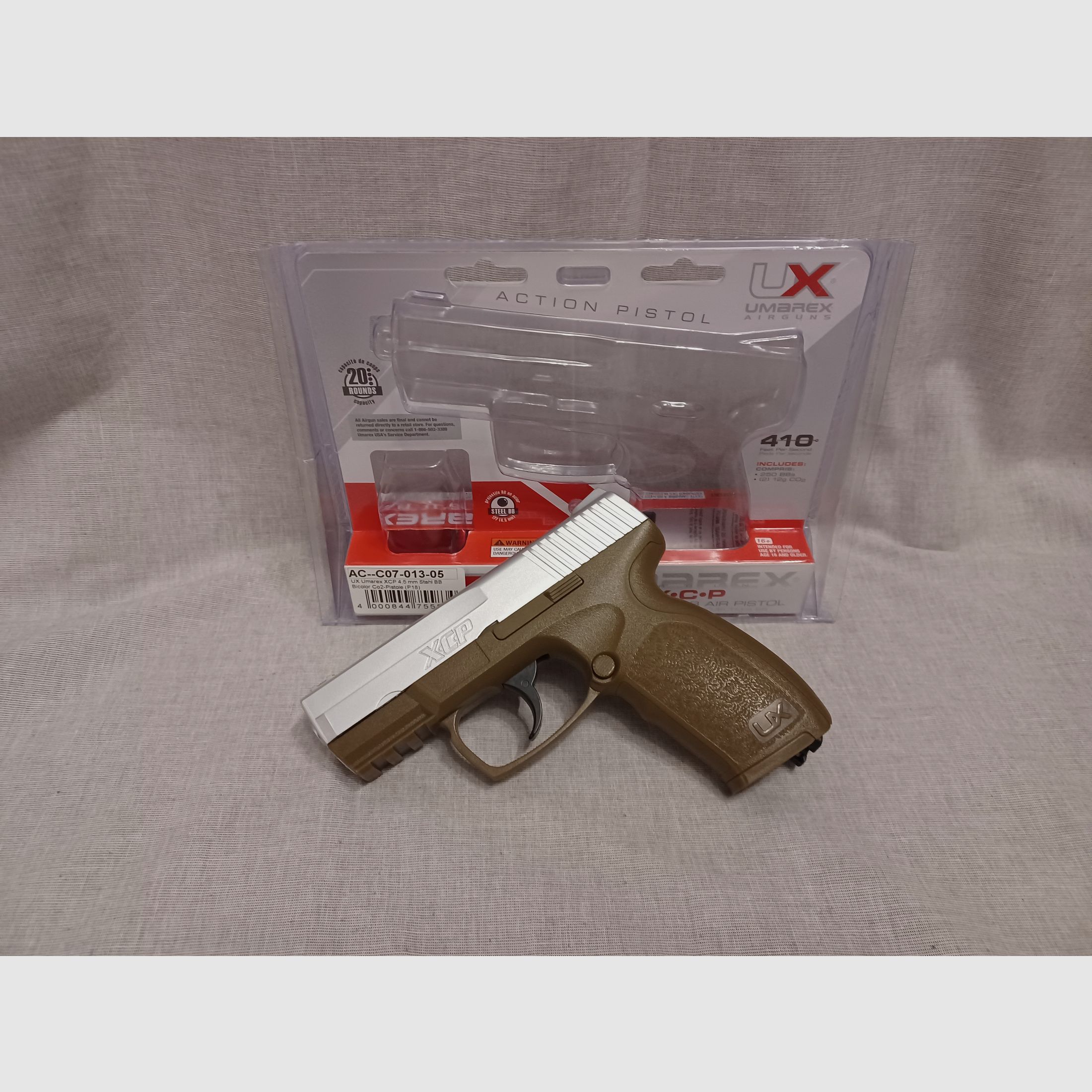 Umarex XCP / 4,5 mm BB / CO2 / Pistole / OVP (87)