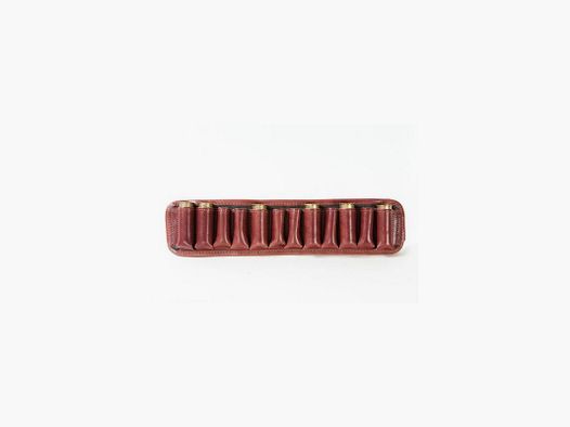 Giberna fucile in cordura 12 celle cuoio Buffetteria Spadoni