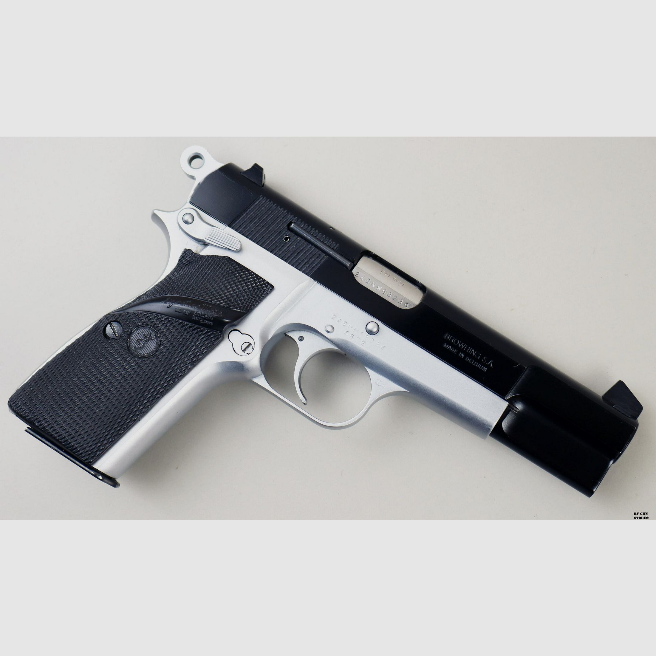 Pistol Fabrique Nationale mod. HP35 Practical cal. 9×21 ser. no. 245NW68236, image 4 of 7