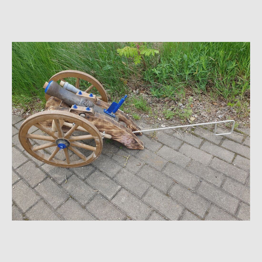 Modellkanone, cal. 30mm Unikat * Zulassung f. alle Zündungsarten