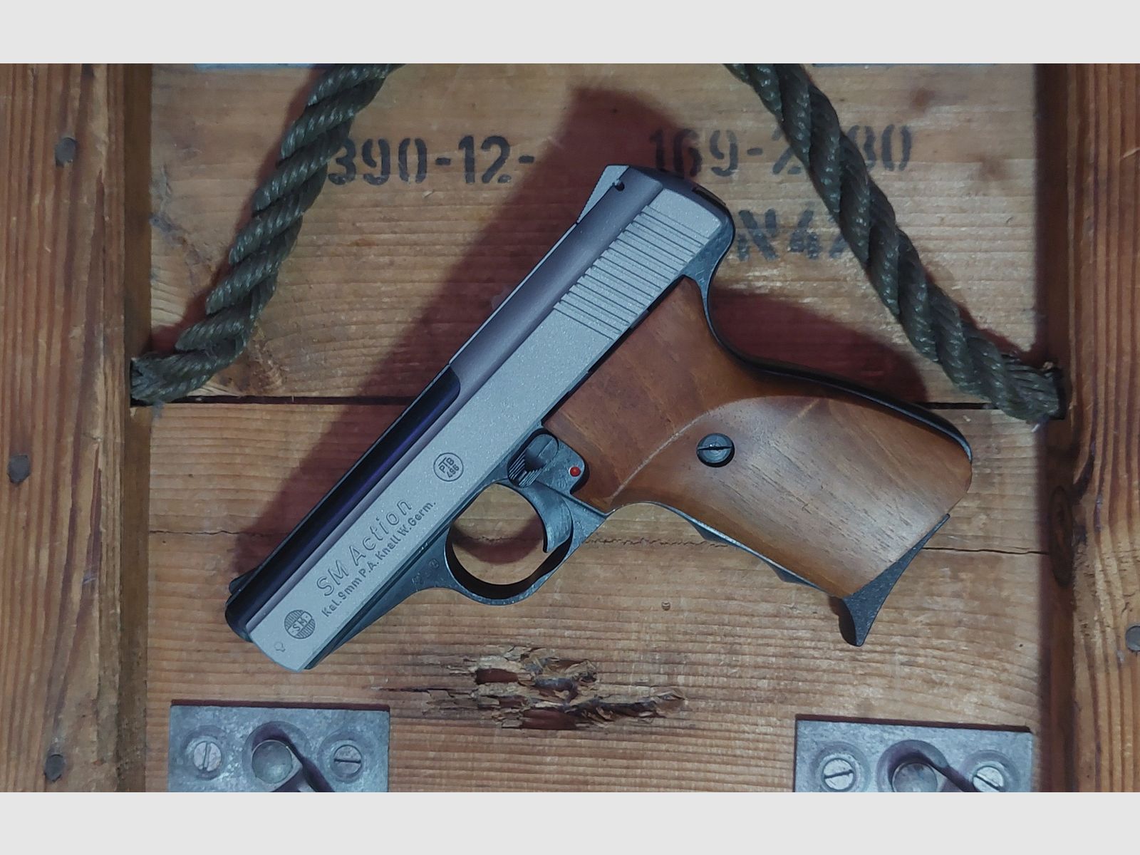 ⚠️ Unikat! Rhöner SM Action (PTB 496) RG8 RG9 aucune Röhm P99 p88 Zoraki HW94 glock Walther