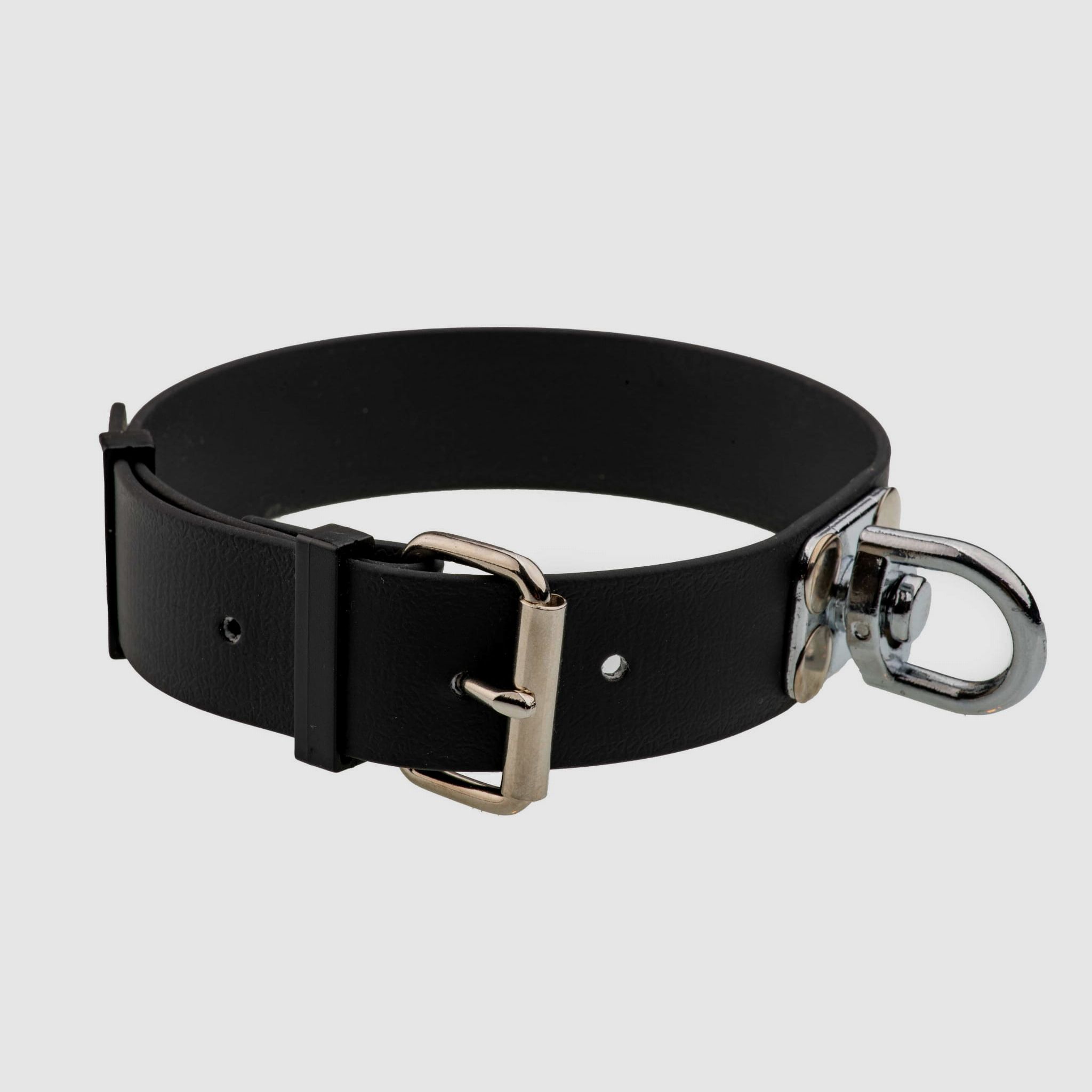 Collare da traccia in Biothane 30 mm 28–34 cm nero, immagine 2 di 3