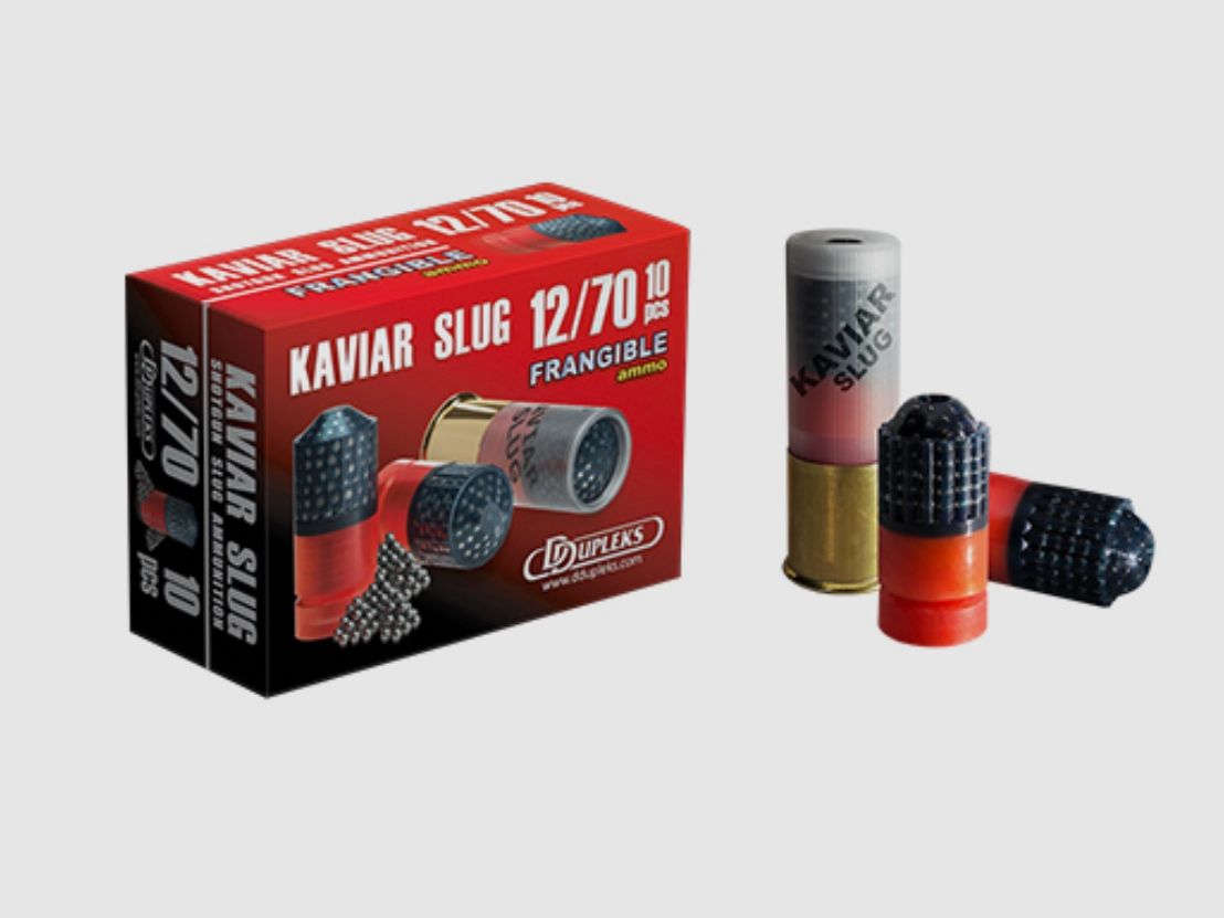 DDupleks 01-01200 IPSC Slug 12/70 29,5g Black Kaviar 10 Stk.