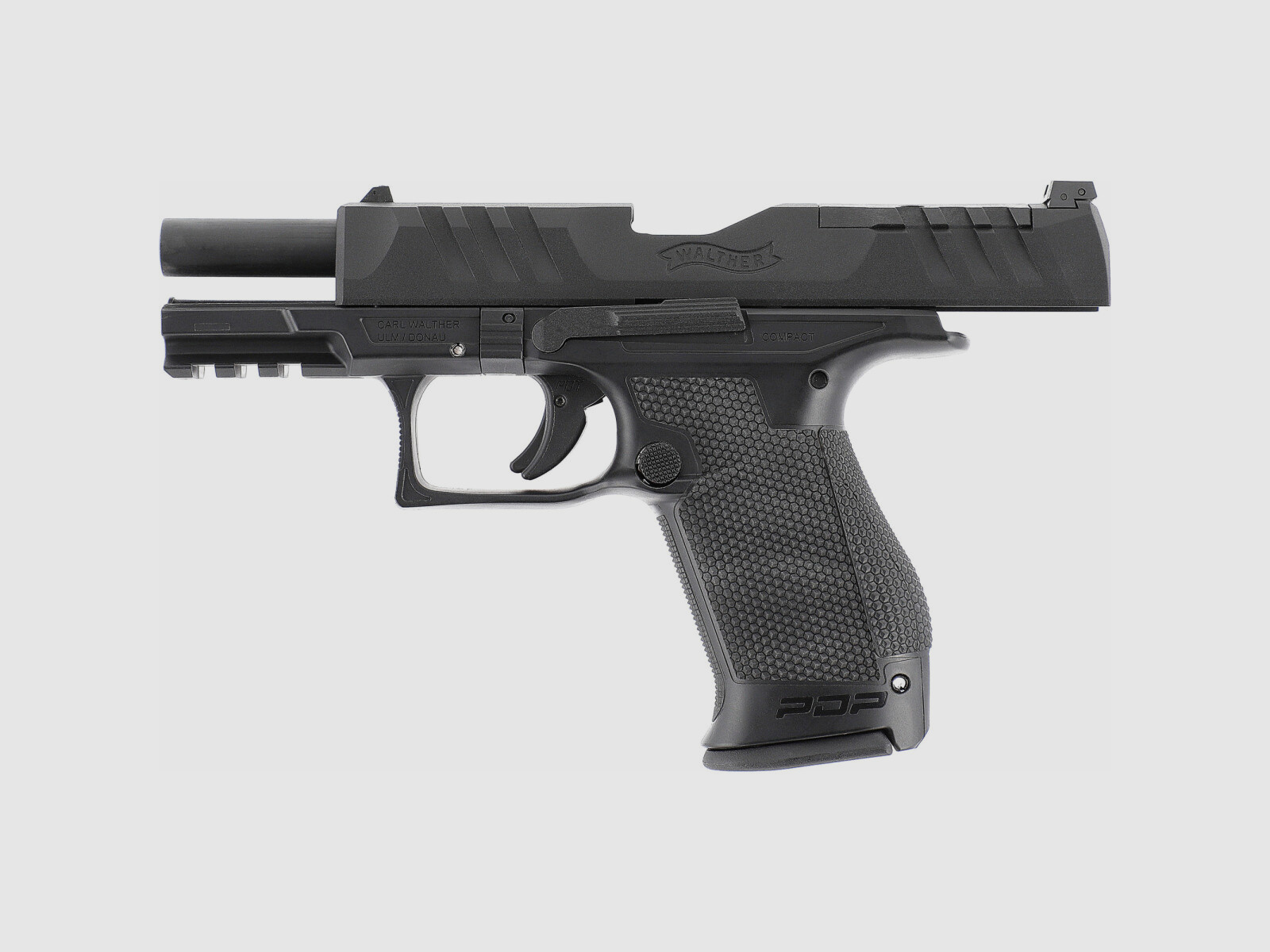 Walther PDP Compact 4" GBB Pistol Airsoft in Nero | VfC