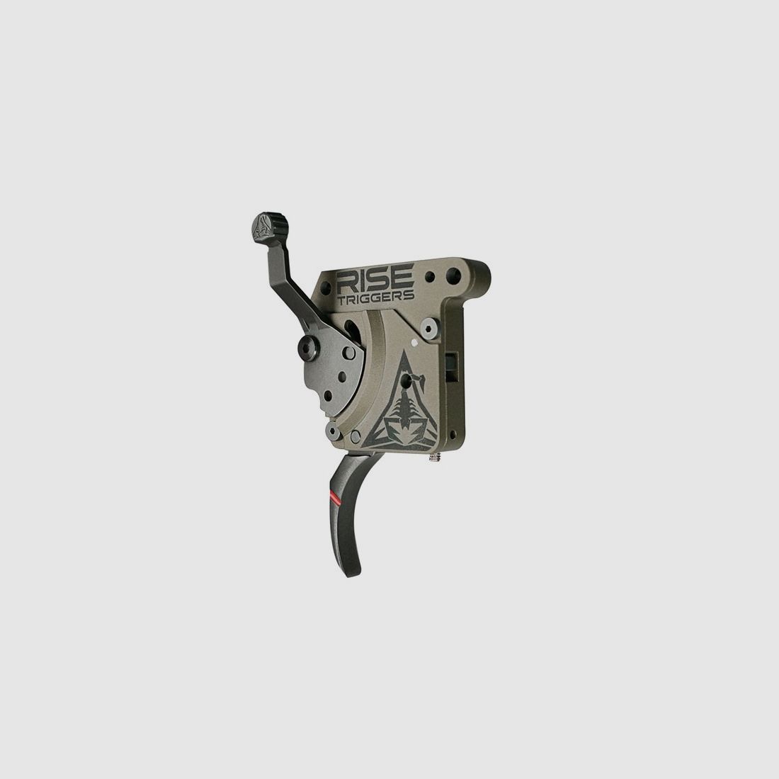 RISE ARMAMENT Déclencheur Courbé Drop-In Reliant Pro pour Rem 700 avec Libération de Verrou, image 3 sur 4