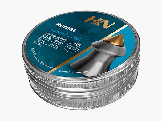 Haendler & Natermann Balines Diabolo Hornet 5,5 mm 1,05 g (calibre 5,50)