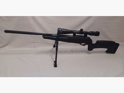 Stoeger ATAC II Combo / telescopio / bipiede / 4,5 mm diabolo / aria compressa / fucile / OVP (159).
