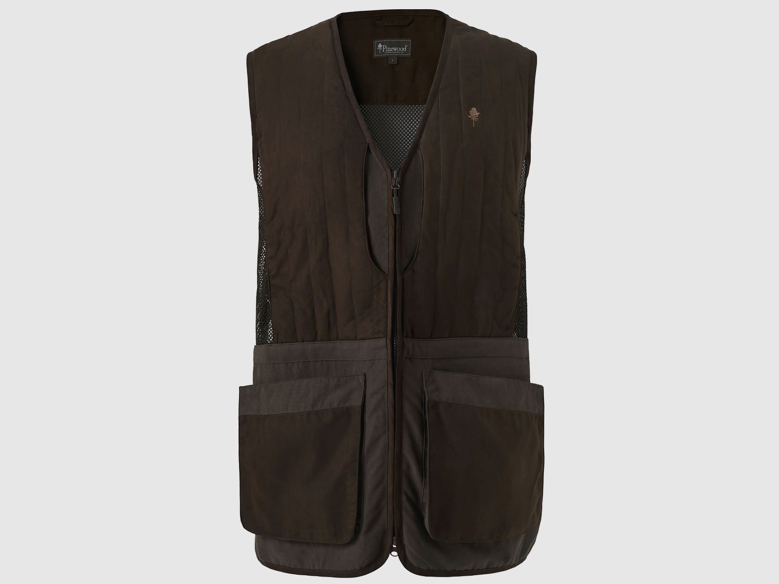 Gilet de tir Shooting Weste taille L marron, image 1 sur 2