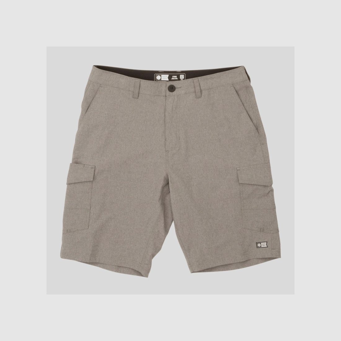 SHORT SALTY CREW DRIFTER 2 GRAY, image 1 sur 2