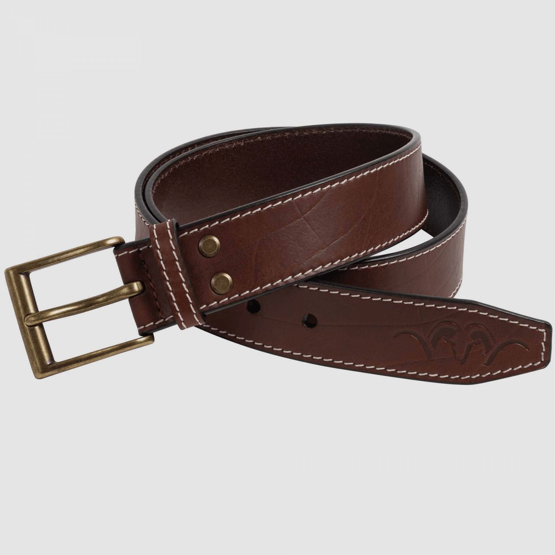Blaser leather belt 221 cognac, image 1 of 4