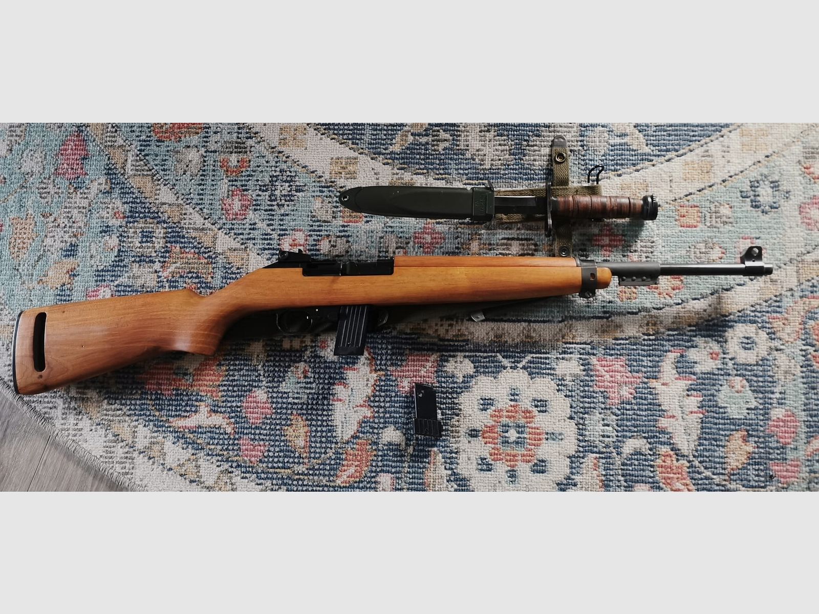 Erma EGG1 most beautiful replica Carbine 30 M1 cal. 8mm in firing condition free from 18 years