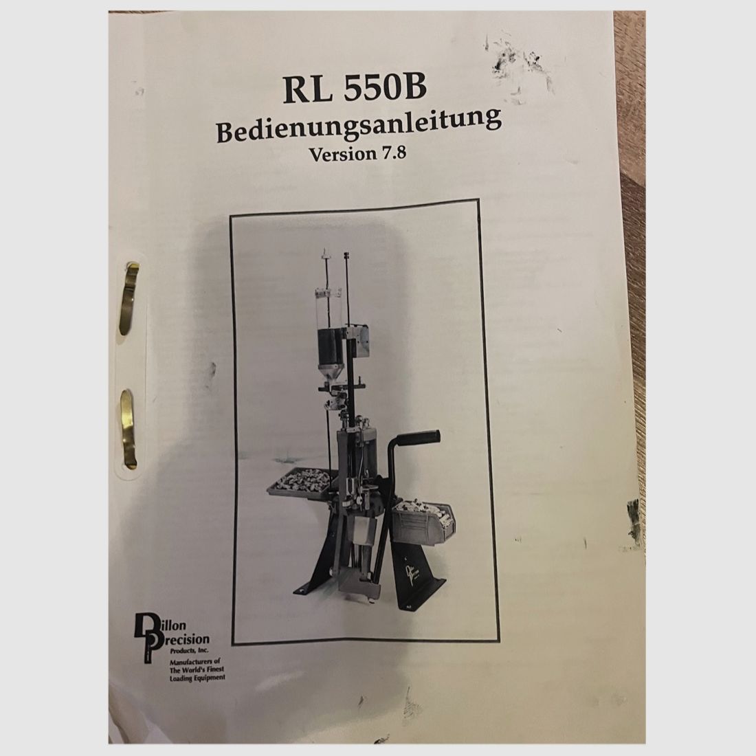 Dillon 550 B Mehrstationen Wiederladepresse