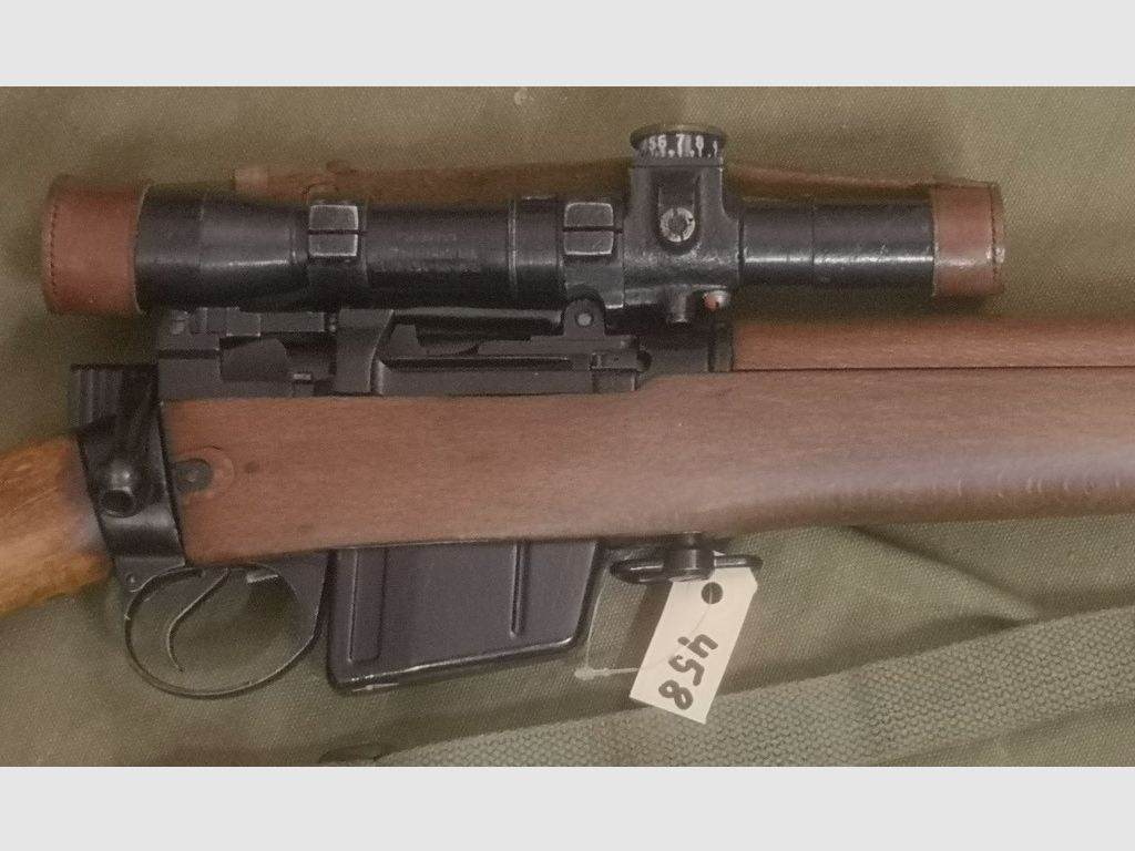Lee-Enfield  L42 A1 Sniper Rifle .308Win mit original ZF No.32 Mk. 3