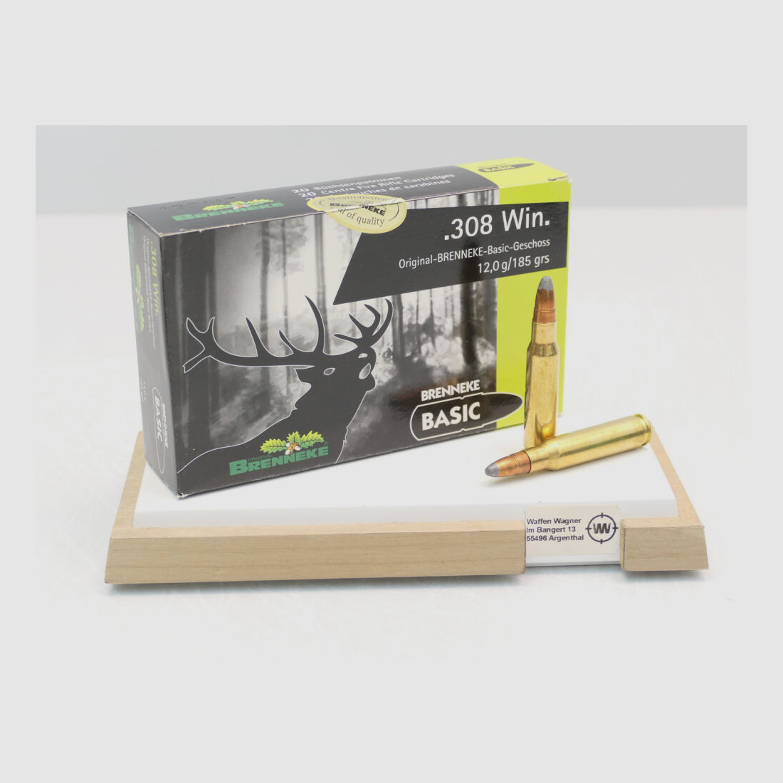 Brenneke Basic 12g/185grs á20 .308 Win
