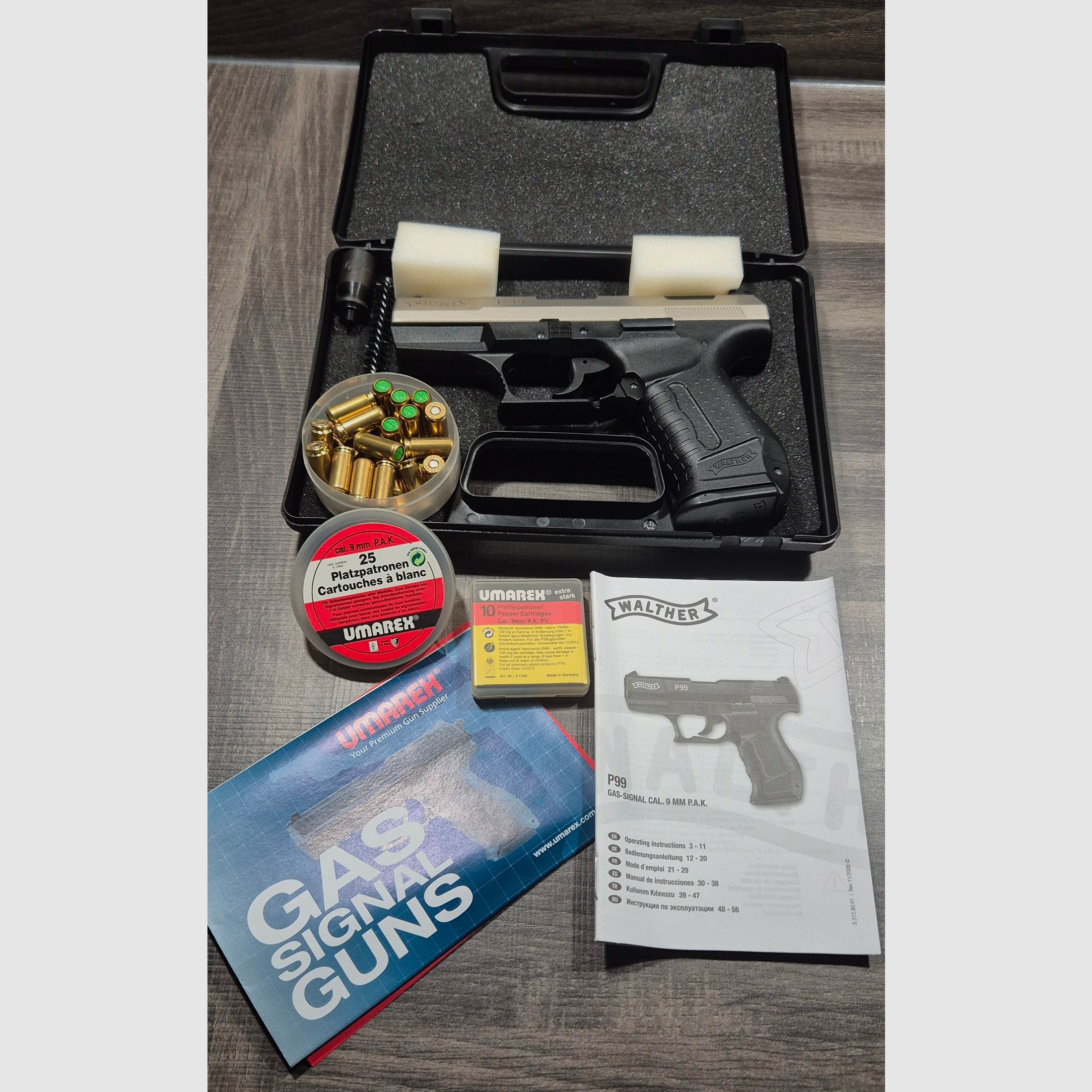 Walther P99 blank firing pistol 9mm PAK *** NEW*** VB