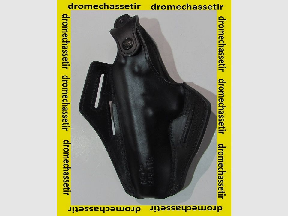 Rechts-Hand-Holster aus Leder für Beretta Mas G1, schwarz, Bild 3 von 3