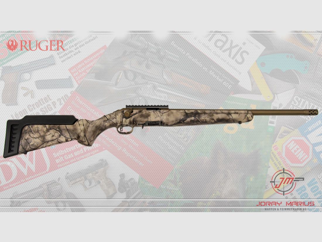 Ruger American Rimfire GoWild Camo Repetierer