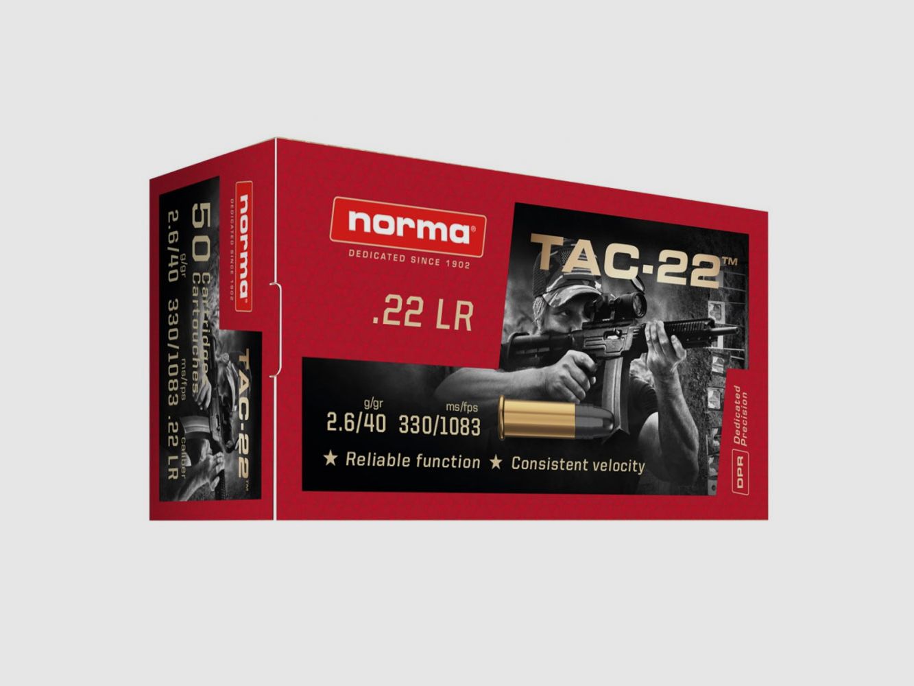 .22LR NORMA TAC-22 40gr