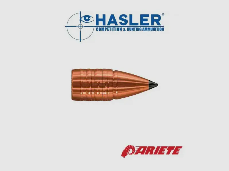 Monolitishe Geschosse Hasler Ariete cal 10,3mm (.415), 210grs