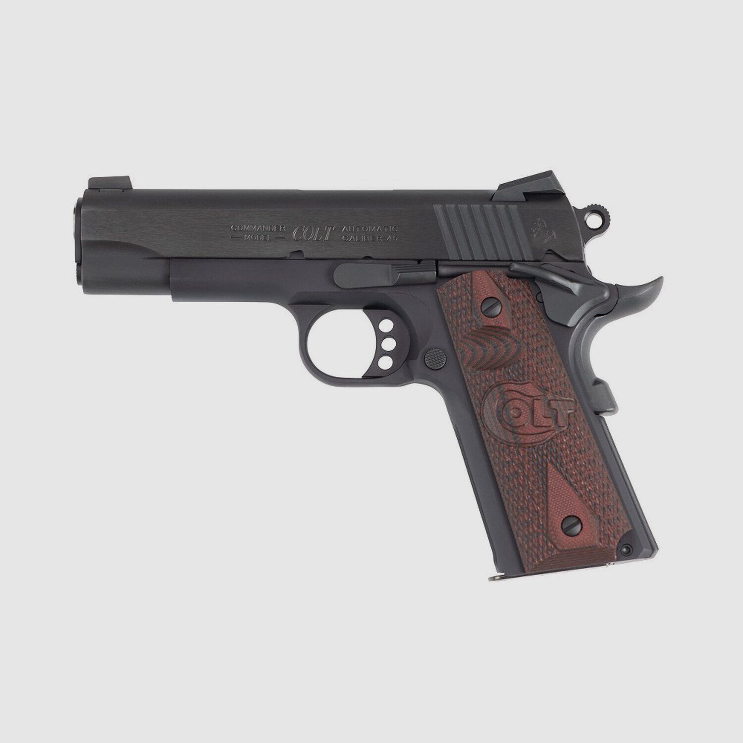 Colt Lightweight Commander Pistol 9×19 4.25″ Anod Blued