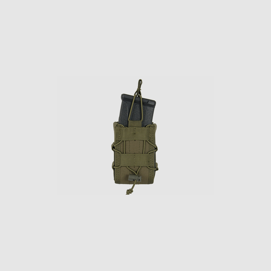 MOLLE Double Rifle Mag Speed Pouch - Olive