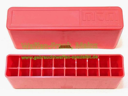 MTM Products Company USA Scatola per cartucce J-20-S rossa