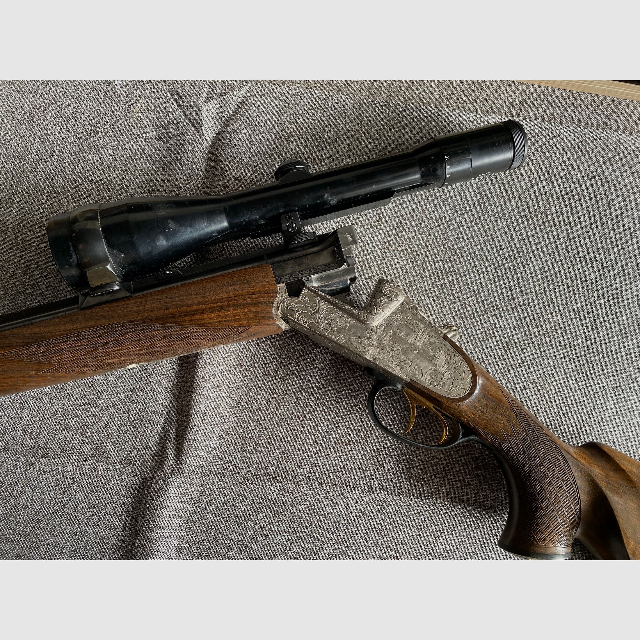 Krieghoff „ULM“ double rifle shotgun 16/70 & .30-06 Spring.