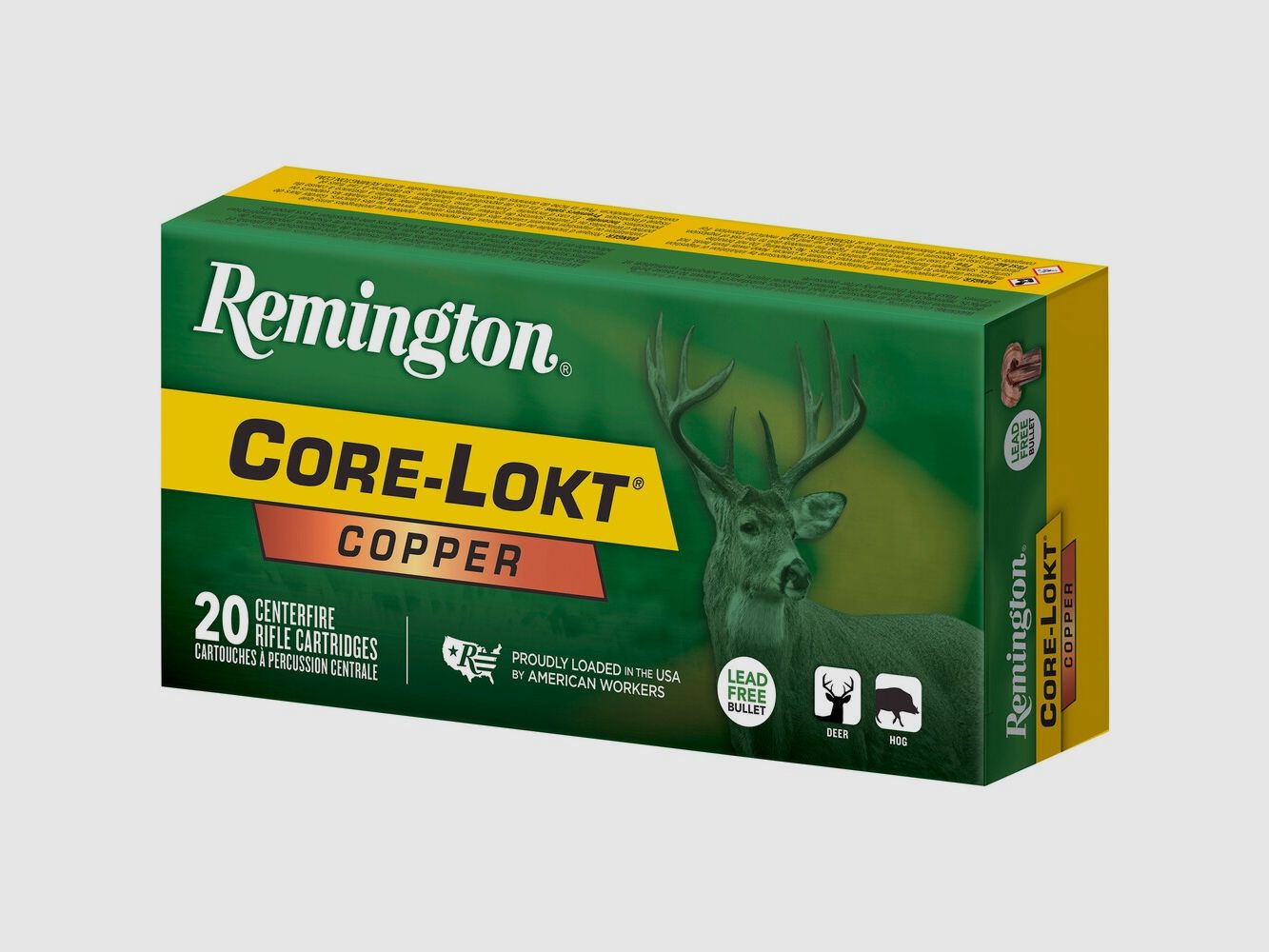 Remington .300 Win. Mag. Core Lokt Cuivre 11,7g/180grs., image 1 sur 4