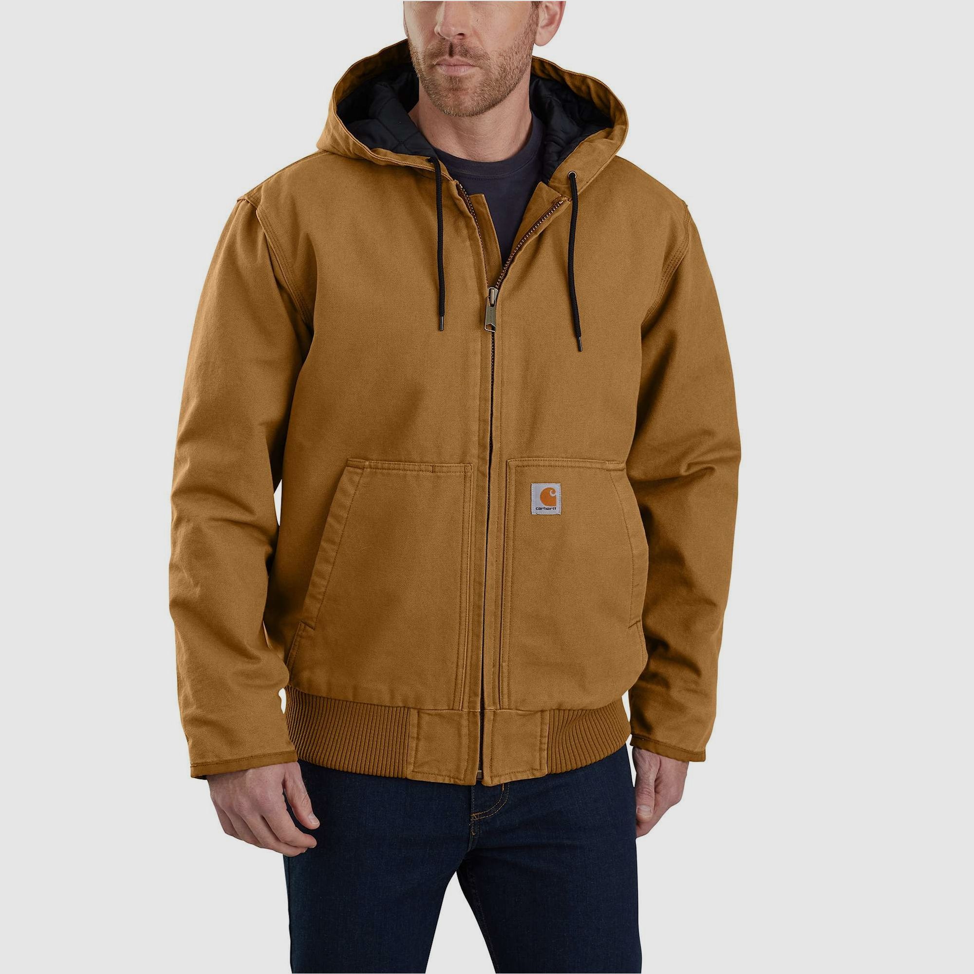 Carhartt Duck Active Jacket Men Carhartt® Brown XXL