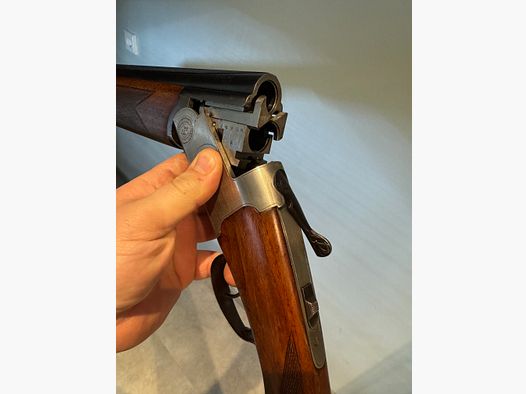 Rottweil mod. 65 fusil à deux canons superposés 12/70