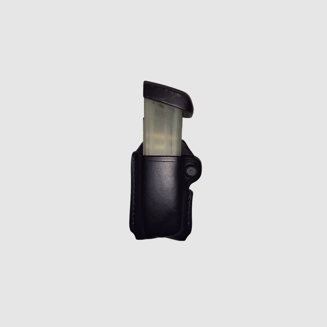 einzel Magazintasche LEDER • BLACKHAWK! • für zweireihige Magazine RABATT Glock Heckler P8 USP P30