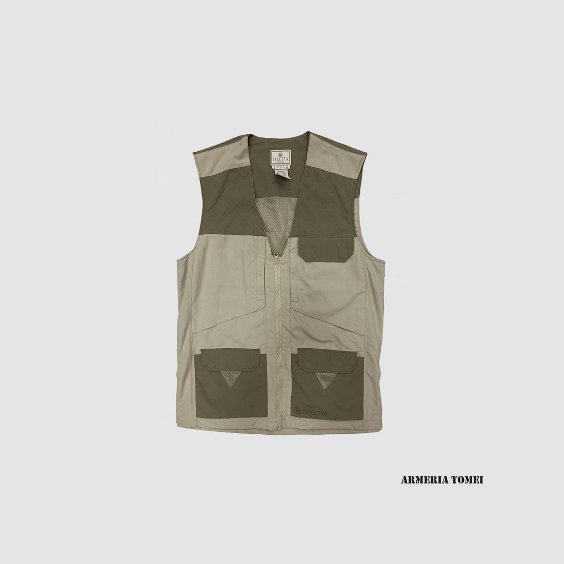 VEST – BERETTA SUMMER MULTICLIMATE VEST OLIVE GREY, image 1 of 2