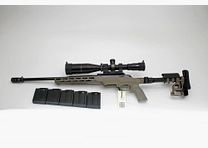 Rep. Geweer Tikka T3X CTR met MDT Schaft Timney Trigger, Athlon 5-25x56 ZF .223Rem