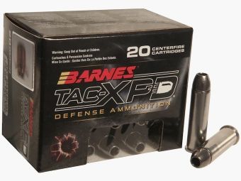 Barnes TAC-XPD .357 Mag. 125GR Defense Solid Hollow Point 20 cartouches