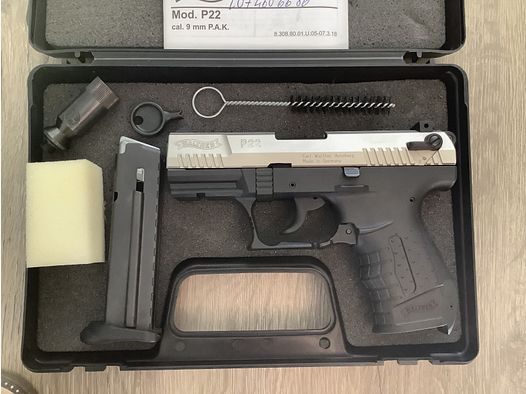 Walther P22 Schreckschuss 9mm