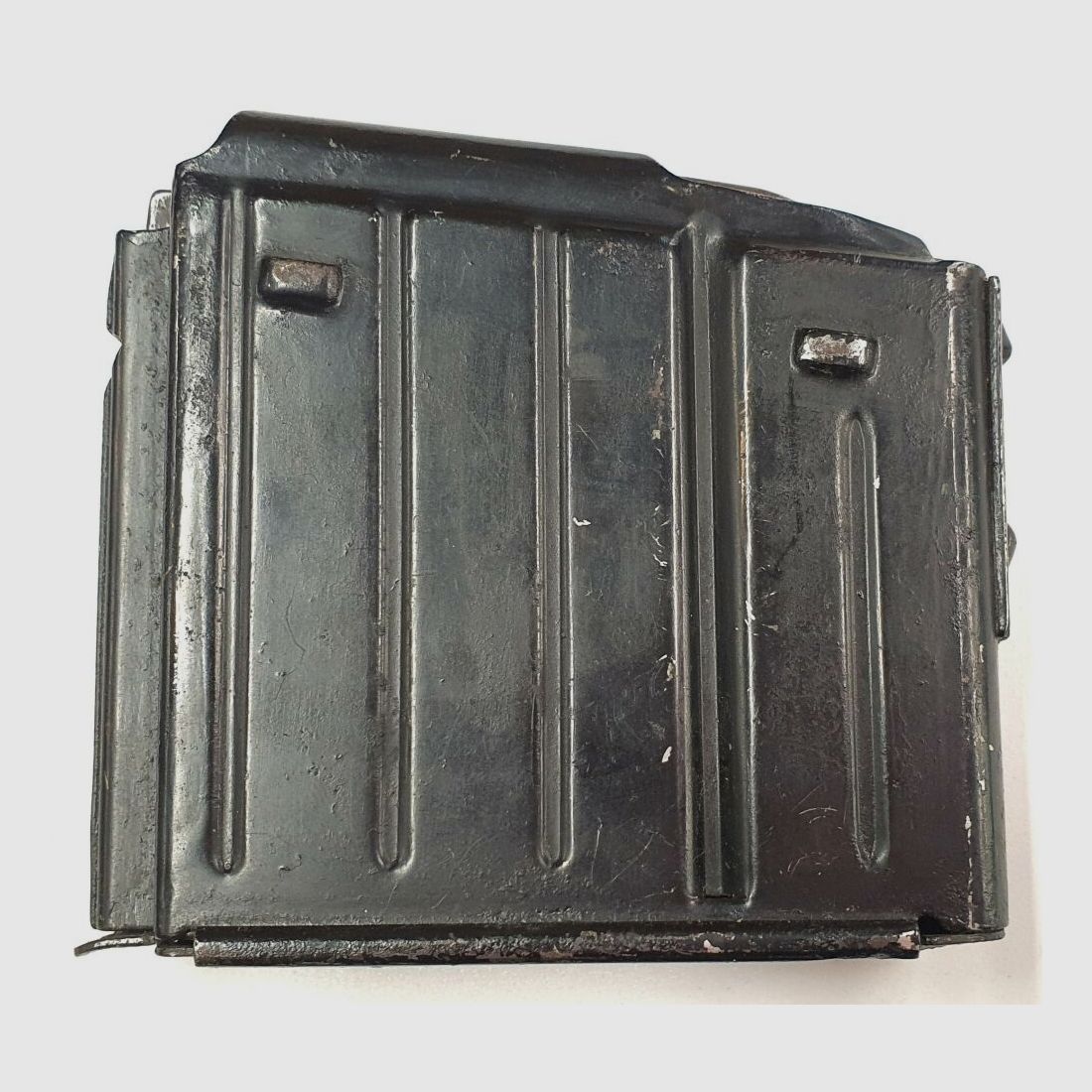 The Yale & Towne Mfg.& Co., Velbert/Rheinland, Heidestr.71 Seltenes Magazin für Gewehr 43 / Karabiner 43, G43 / K43 "awj"