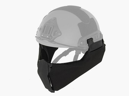 Helmet Mandible Guard - Black [FMA]