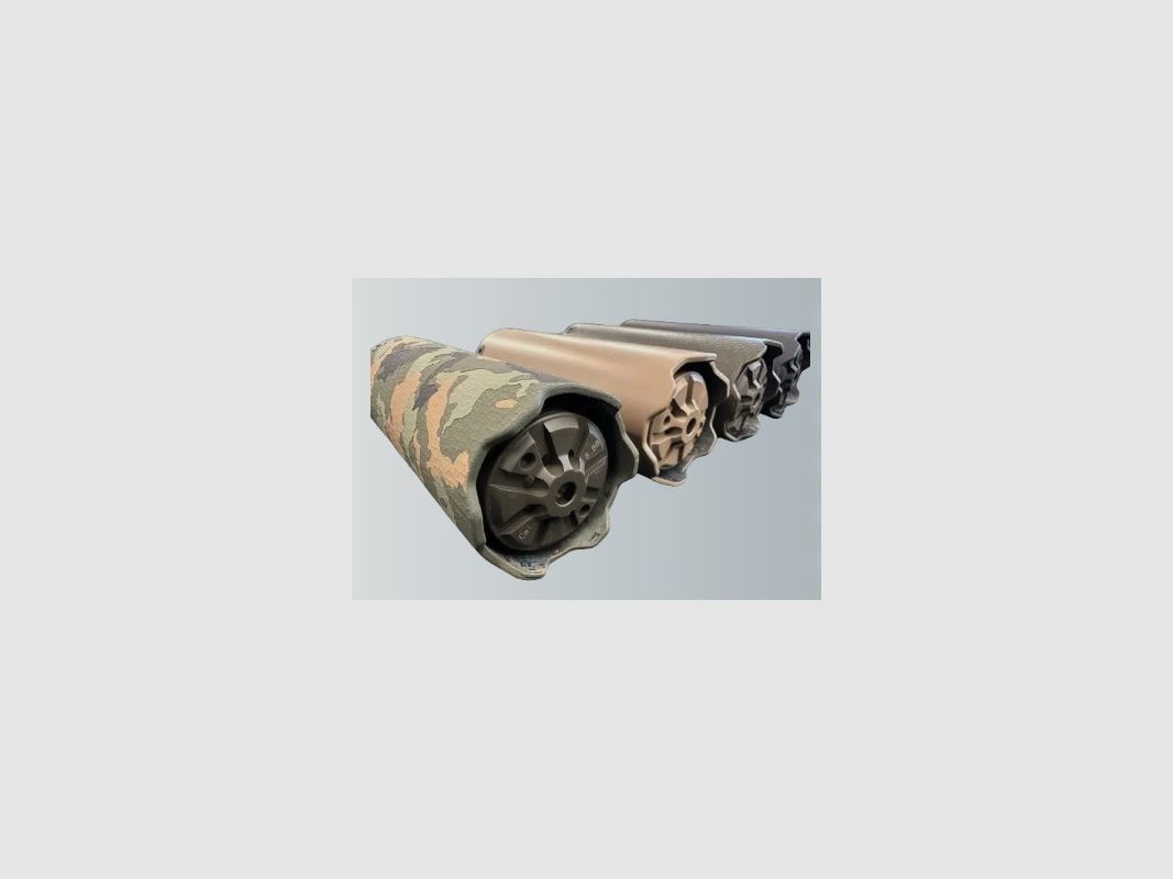 Silent Steel Tactical Package Compact Streamer corpo in acciaio inossidabile + Unità di soppressione del flusso 5.56 FDE, immagine 2 di 9
